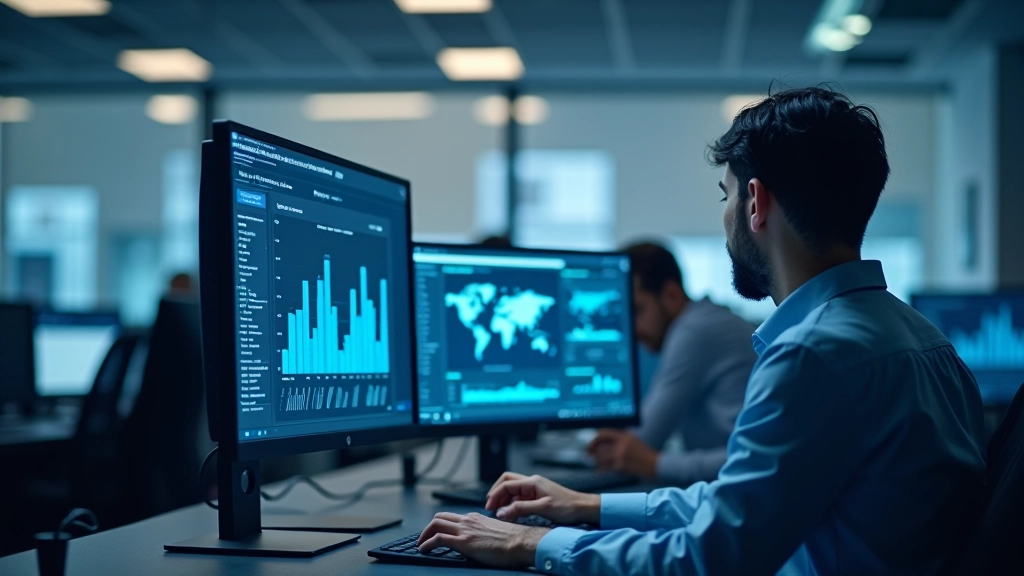 Technology workspace representing future of finance automation