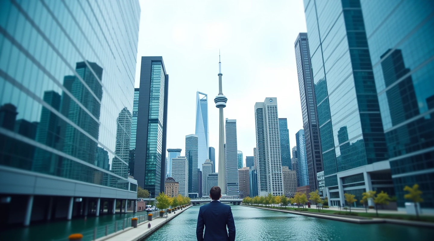 Toronto finance district skyline representing our market focus